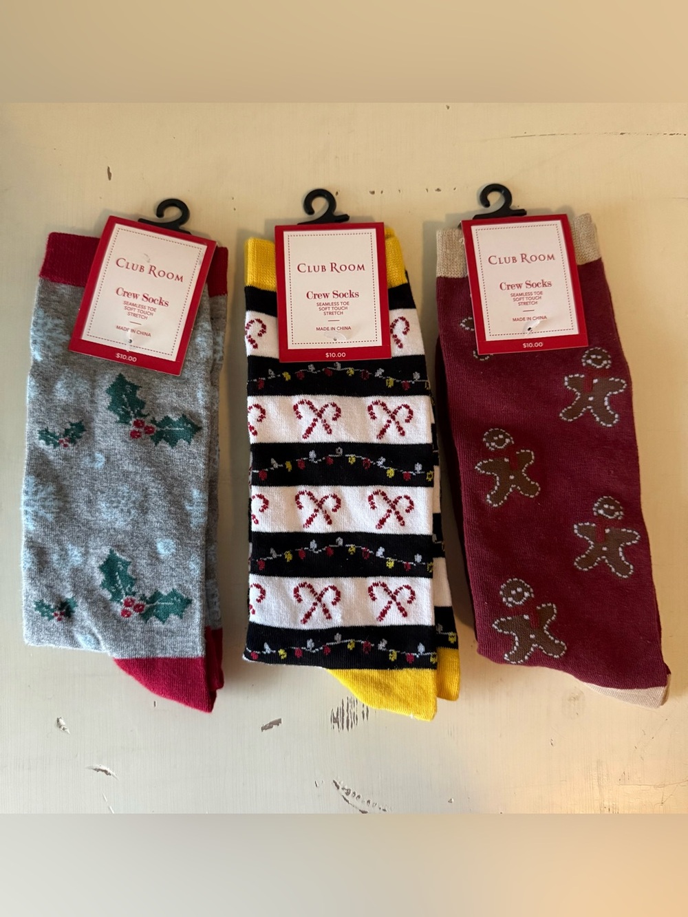 Club Room Trio of winter socks • NWT • OS
